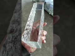 Высокий прозрачный твердый кирпич стеклянного блока стеклянный для блока Кристл стены украшения