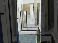 Многофункциональный и практичный закаленный стеклянный душный экран для различных условий